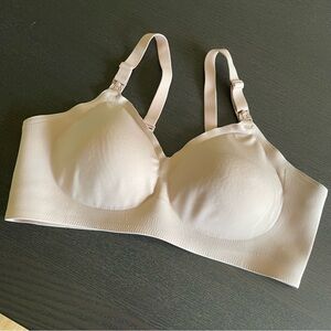 Momcozy Nursing Seamless Tan Bra